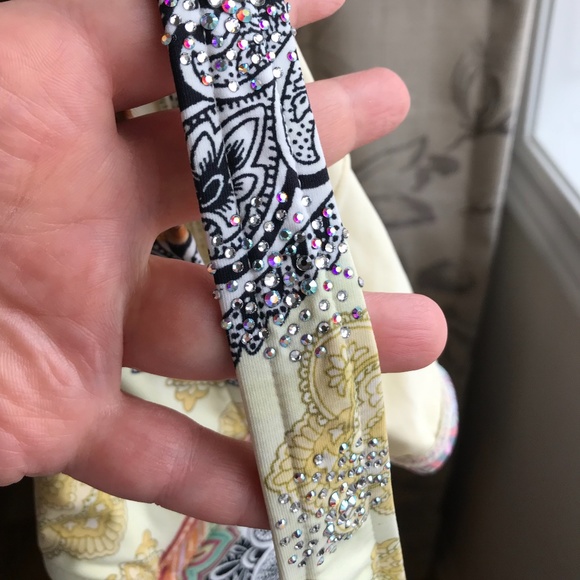 Monokini with Genuine Swarovski Crystals - OndadeMar size 8 - Picture 8 of 8